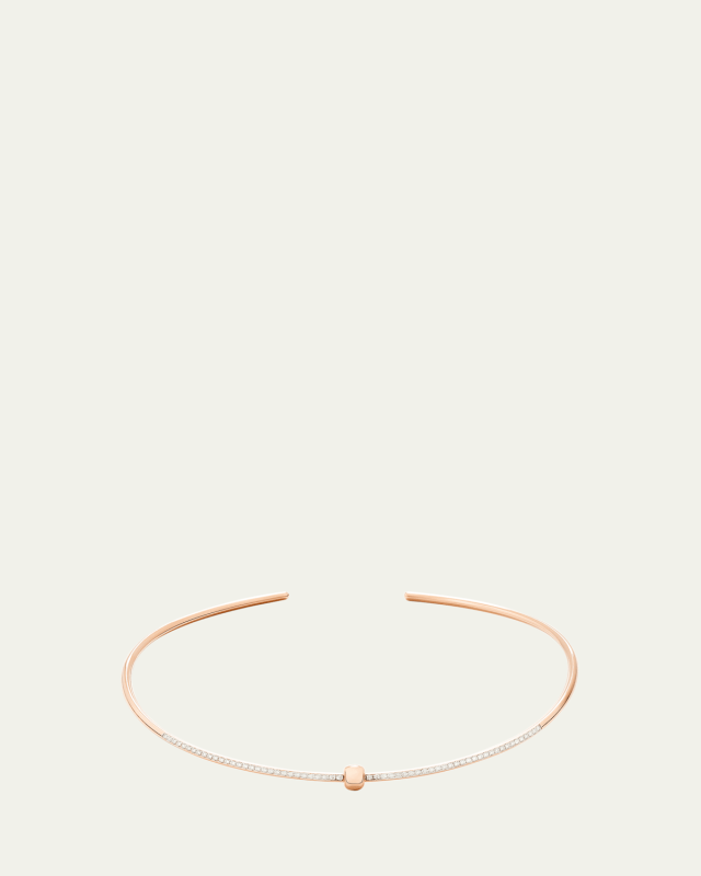 Together 18K Rose Gold Diamond Collar